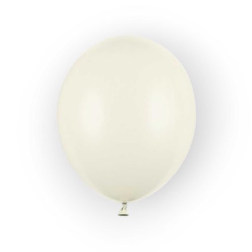 Picture of LATEX BALLOONS PASTEL CREAM 12 INCH